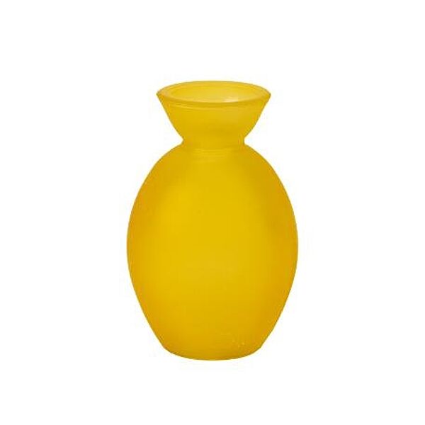 ava Vaas Glas Noam Jaune H 10 5cm Ø 7cm