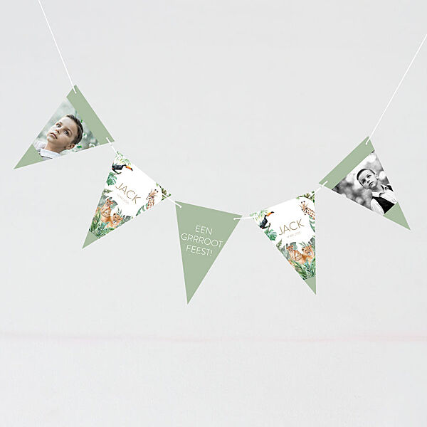 ava Vlaggenlijn jungle met naam en foto