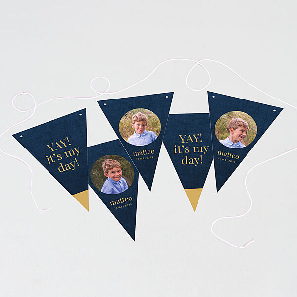 Ava Vlaggenlijn Met Linnenlook En Foto's