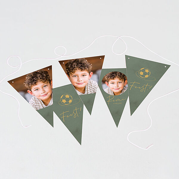 Ava Vlaggenlijn Voetbal Met Naam En Foto