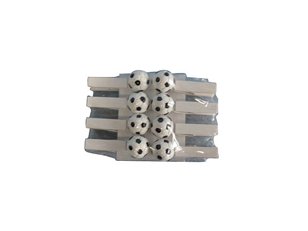 ava Voetbal Op Clip H 1 2cm Ø 1 5cm 8 Stuks