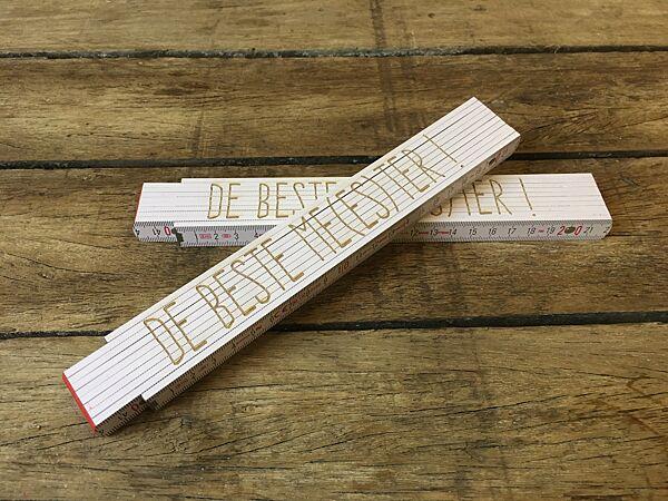 ava Vouwmeter "Beste Meester"