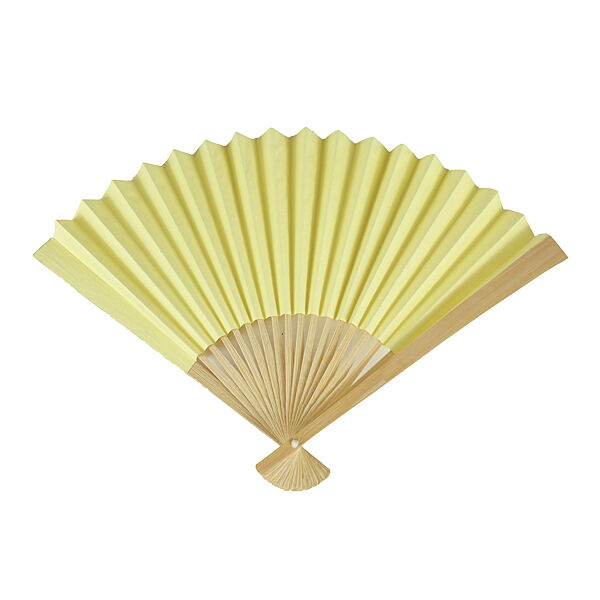 ava Waaier Geel Papier Ø 23cm