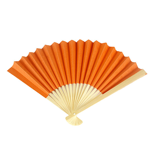 ava Waaier Oranje Papier Ø 23cm