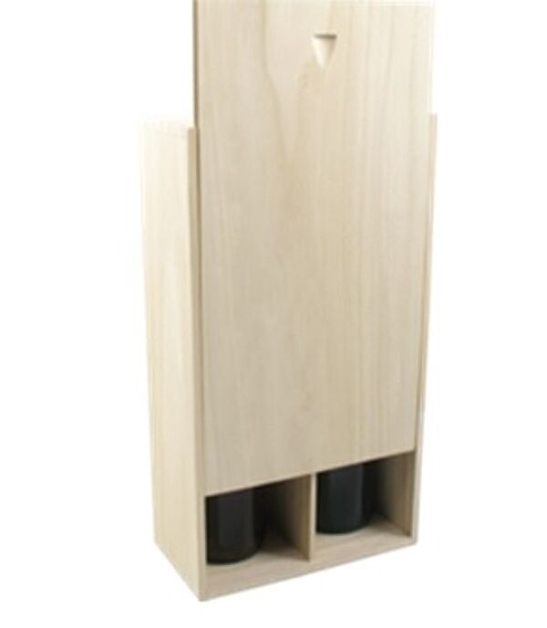 ava Wijnkist 2 Flessen Met Schuifdeksel