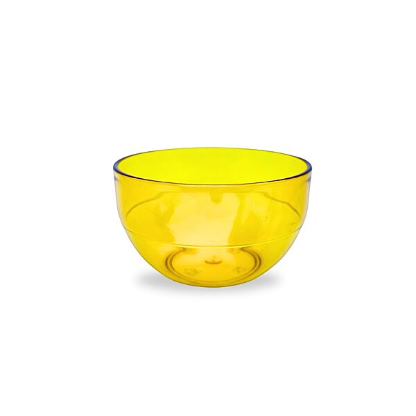 ava Bowl Herbruikbaar Geel Polycarbonaat 420ml 2 Stuks
