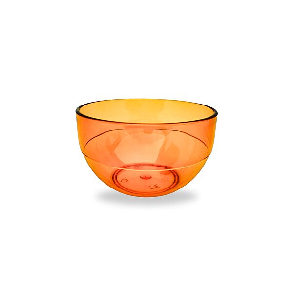 ava Bowl Herbruikbaar Oranje Polycarbonaat 420ml 2 Stuks
