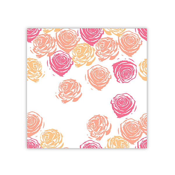 ava FIESTA Servetten Fiori 33x33cm 3-Laags 20 Stuks