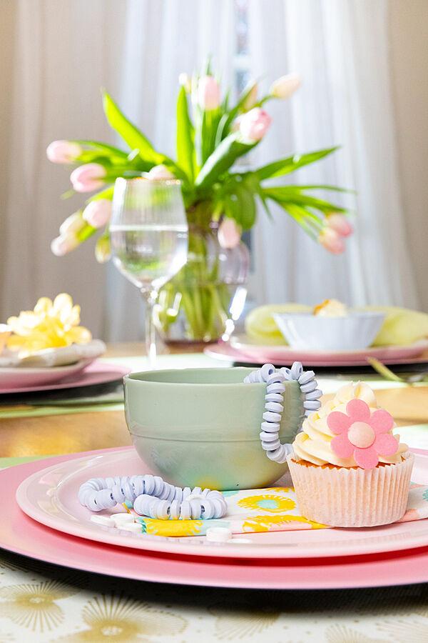 Ava FIESTA Servetten Floral Pastel 33x33cm 3-Laags 20 Stuks