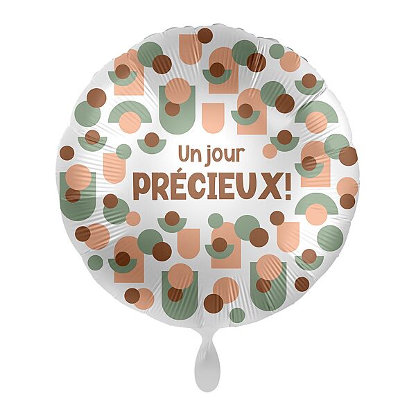 ava Folieballon "Un Jour Précieux " Earth Natural Ø 43cm