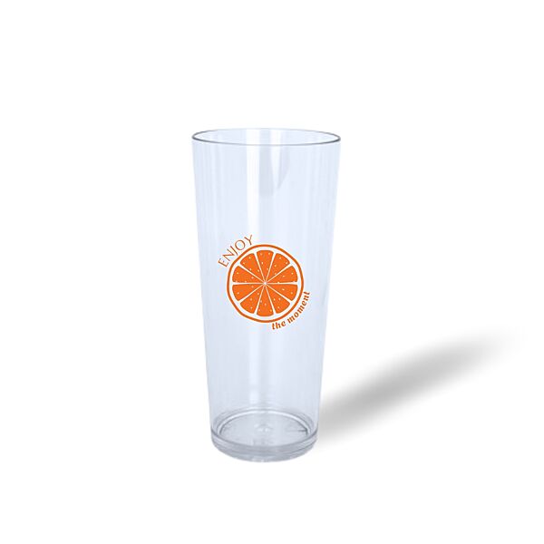 ava Glas Herbruikbaar "Enjoy The Moment" Polycarbonaat 300ml 2 Stuks