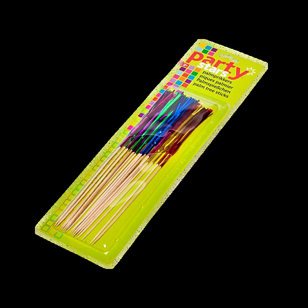 ava IJsgarnituur Party Stars Prikker Palm 15cm 20 Stuks