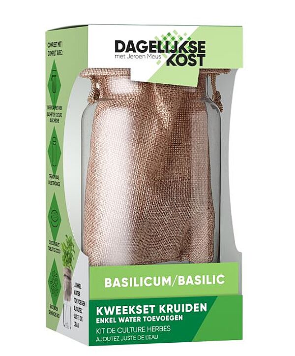 ava Kweekset Kruiden Basilicum / Peterselie / Bieslook 1 Van De 3