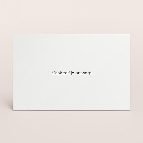 ava Liggende kaart met eigen ontwerp op dik papier (800gr)