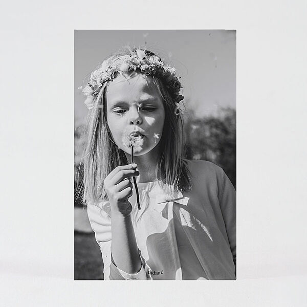 Ava Origineel Communiekaartje Met Citroenen En Kalkomslag