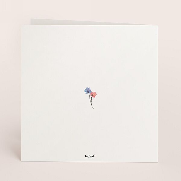 Ava Romantische Trouwkaart Met Bloemenkrans Foto En Goudfolie