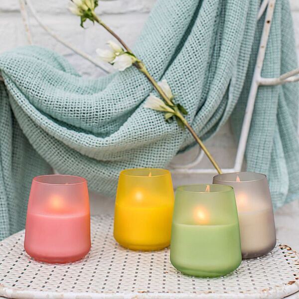 Ava Soft Glow Citronella Lemon Breeze H 9 5cm Ø 8 2cm 38u