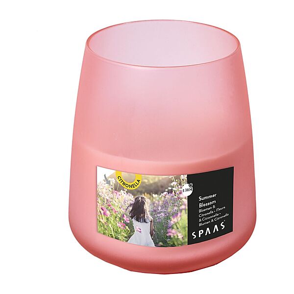 ava Soft Glow Citronella Summer Blossom H 9 5cm Ø 8 2cm 38u