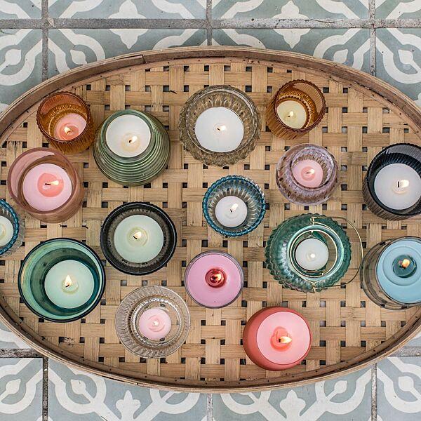 Ava Theelichtjes Citronella Summer Blossom H 1 6cm Ø 3 9cm 4 5u 18 Stuks