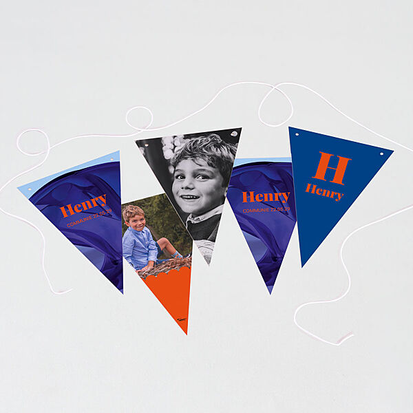 Ava Vlaggenlijn Colorblocking Blauw Oranje Met Foto's