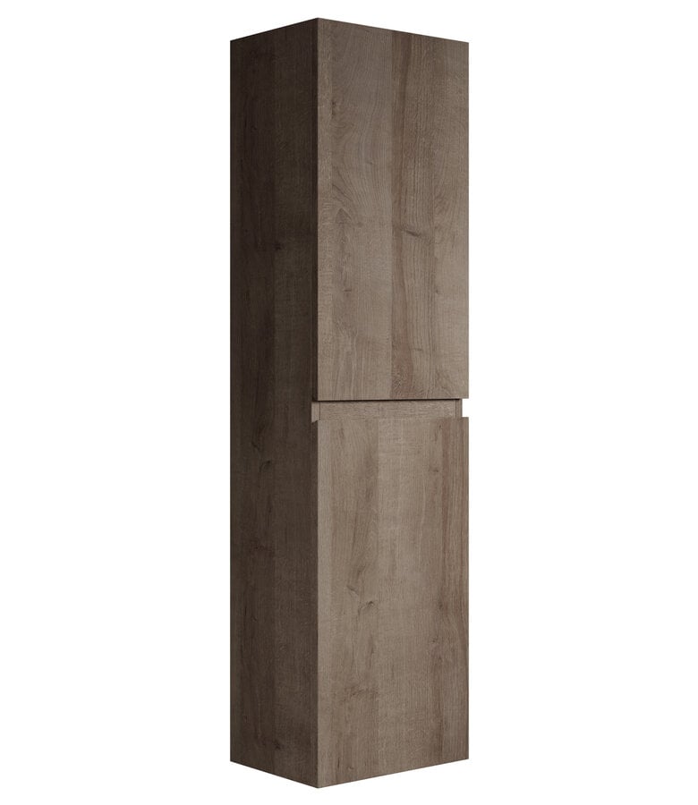 badplaats Badkamerkast Angela 40 x 30 x 150 cm - bruin eiken