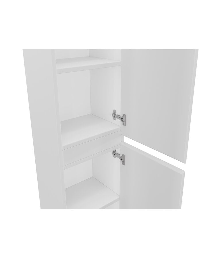 Badplaats Badkamerkast Angela 40 X 30 X 150 Cm - Hoogglans Wit