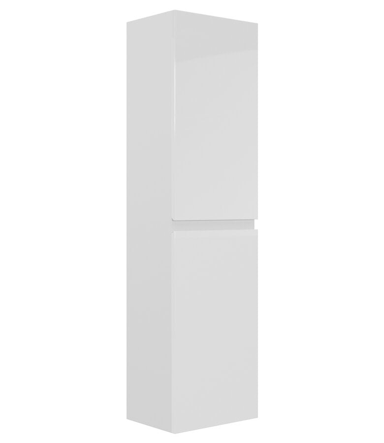 badplaats Badkamerkast Angela 40 x 30 x 150 cm - hoogglans wit