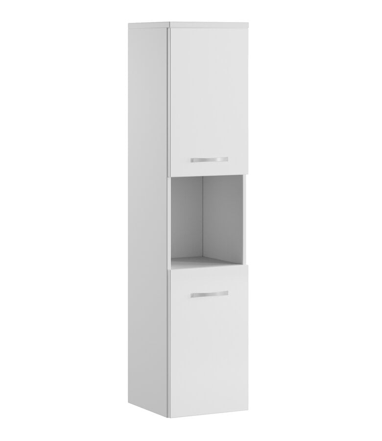 badplaats Badkamerkast Montreal 30 x 30 x 131 cm - hoogglans wit