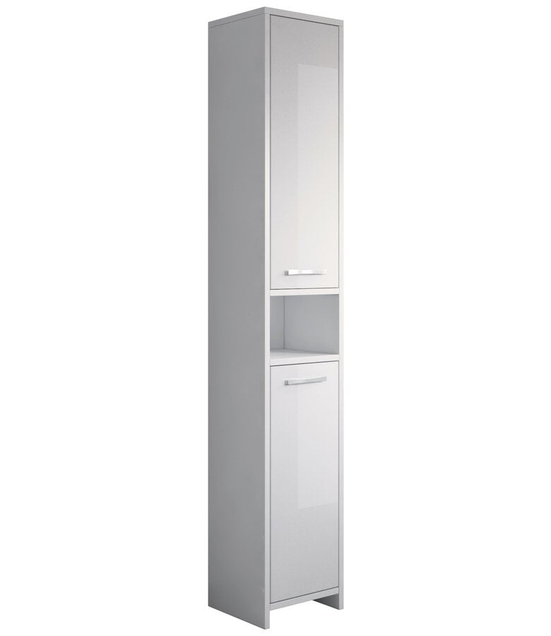 badplaats Badkamerkast Nemo 32 x 29 x 167 cm - hoogglans wit badplaats Badkamerkast Nemo 32 x 29 x 167 cm - hoogglans wit