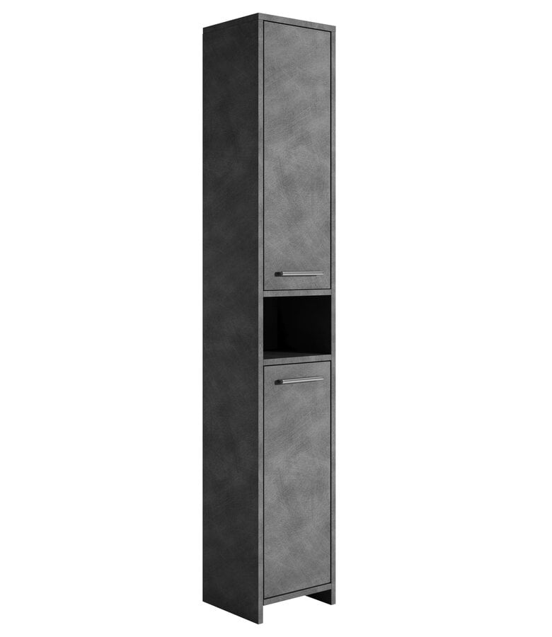 badplaats Badkamerkast Nemo 32 x 29 x 190cm - donker grijs badplaats Badkamerkast Nemo 32 x 29 x 190cm - donker grijs