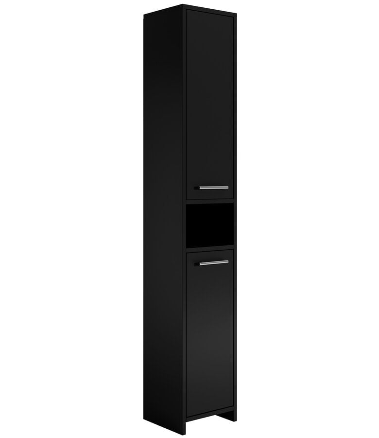 badplaats Badkamerkast Nemo 32 x 29 x 190cm - mat zwart