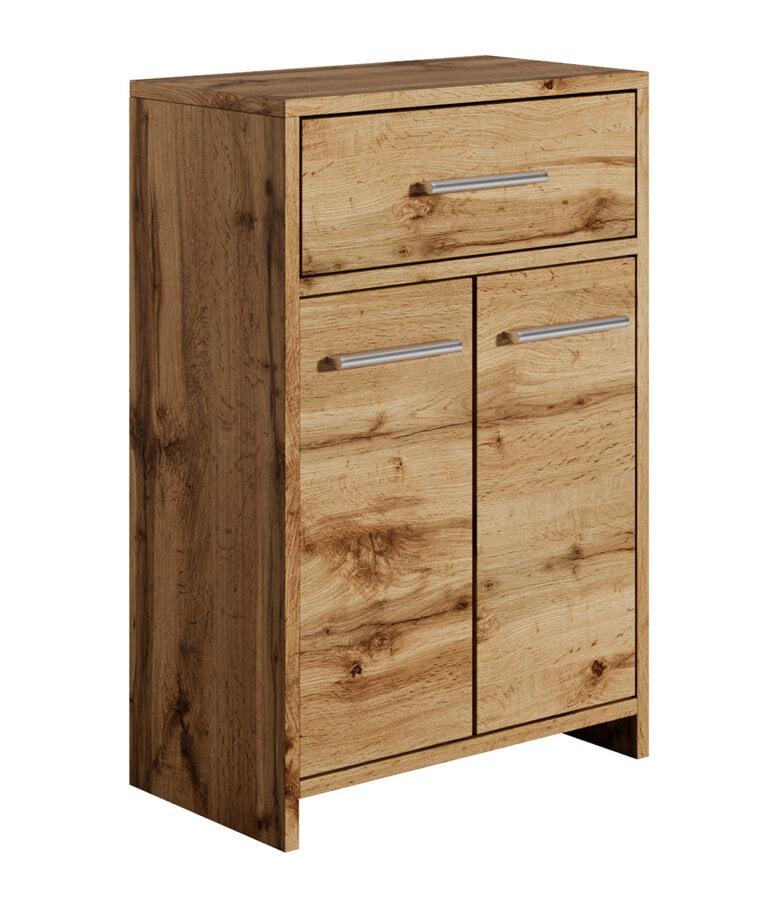 badplaats Badkamerkast Nemo staand 52 x 29 x 79 cm - eiken badplaats Badkamerkast Nemo staand 52 x 29 x 79 cm - eiken