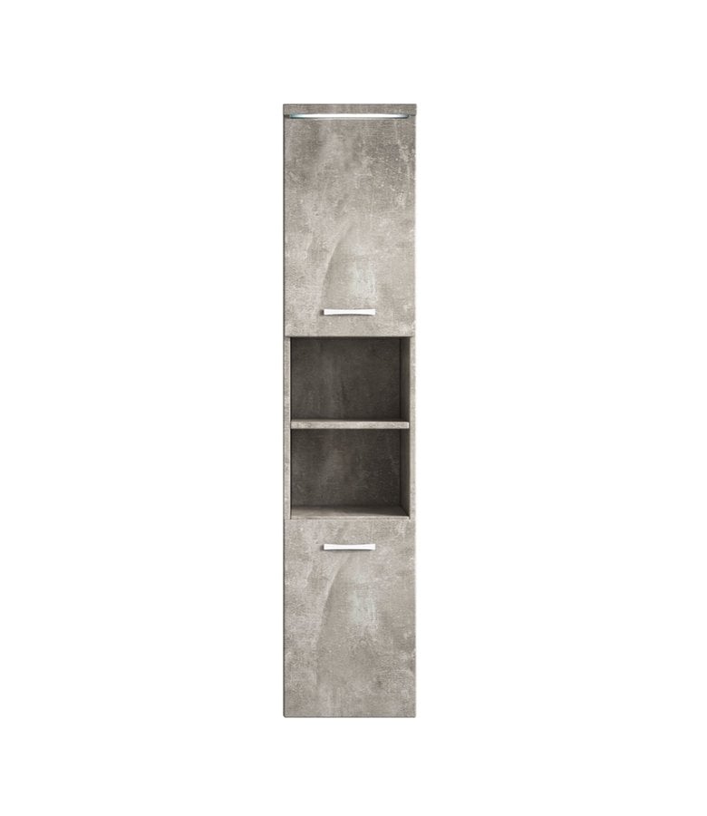 Badplaats Badkamerkast Paso 35 X 35 X 160 Cm - Beton Grijs