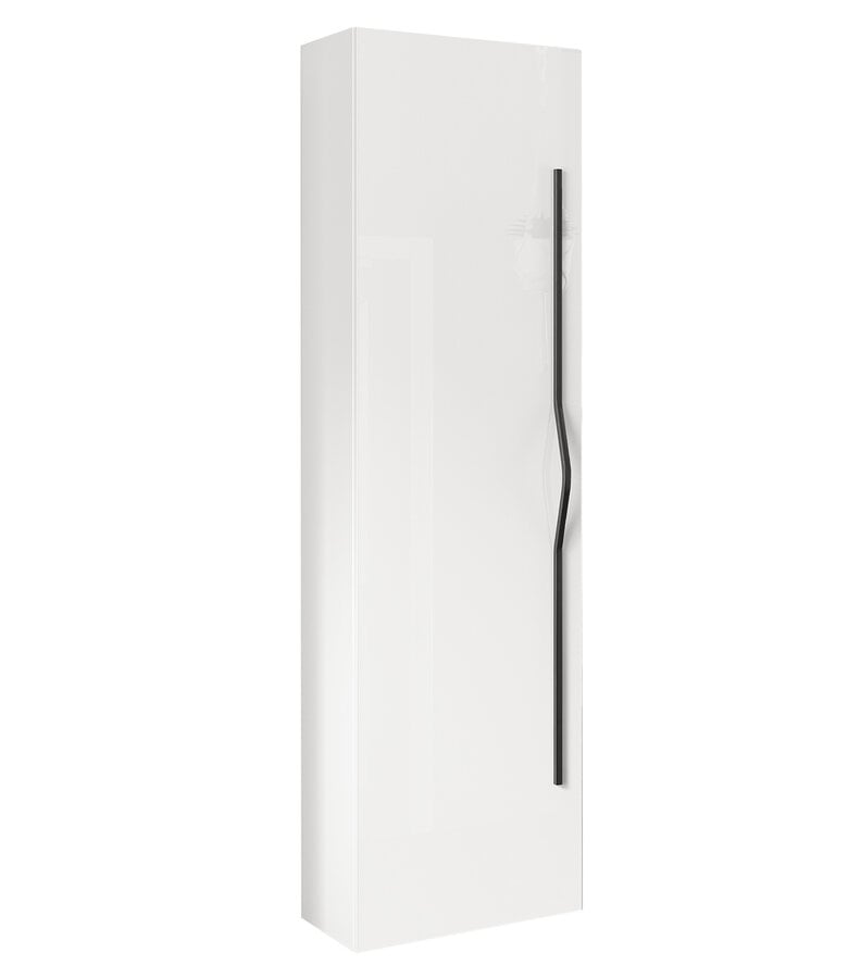 badplaats Badkamerkast Reno 45 x 25 x 160 cm - hoogglans wit