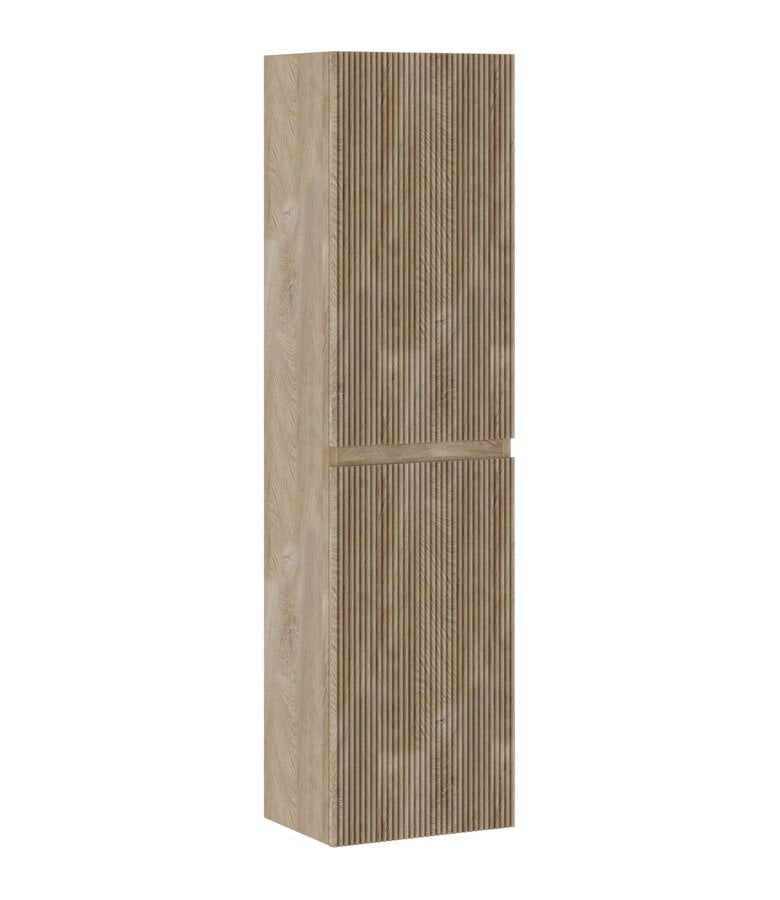 badplaats Badkamerkast Thermis 40 x 30 x 150 cm - licht eiken badplaats Badkamerkast Thermis 40 x 30 x 150 cm - licht eiken