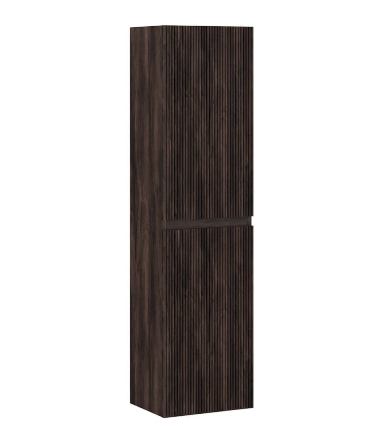 badplaats Badkamerkast Thermis 40 x 30 x 150 cm - walnoot bruin