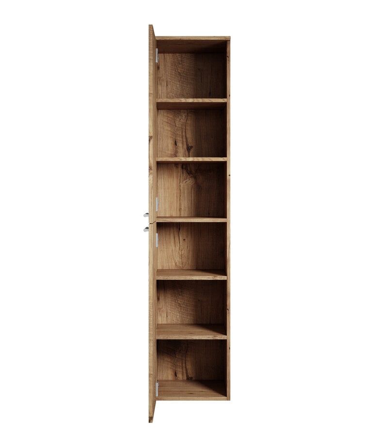 Badplaats Badkamerkast Venus 30 X 30 X 160 Cm - Kastanje Eiken