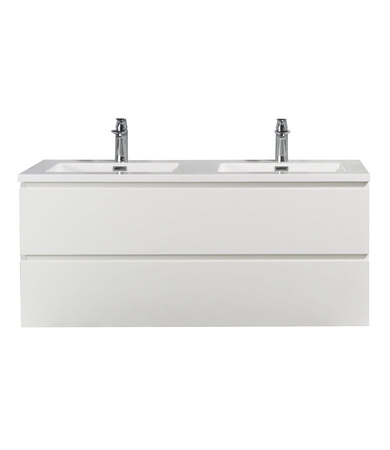 Badplaats Badkamermeubel Angela 120cm - Hoogglans Wit