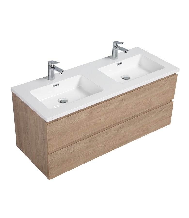 Badplaats Badkamermeubel Angela 120cm - Kastanje Eiken