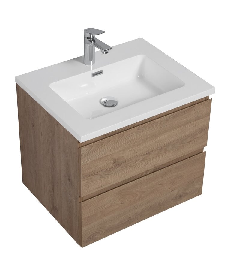 Badplaats Badkamermeubel Angela 60cm - Kastanje Eiken