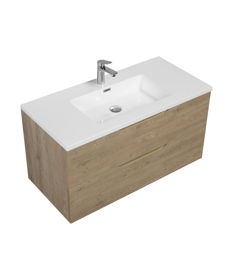 Badplaats Badkamermeubel Cairo 100cm - Kastanje Eiken