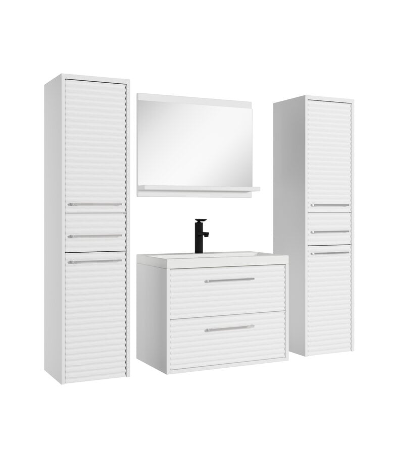 badplaats Badkamermeubel Etna 60cm XL complete set - wit