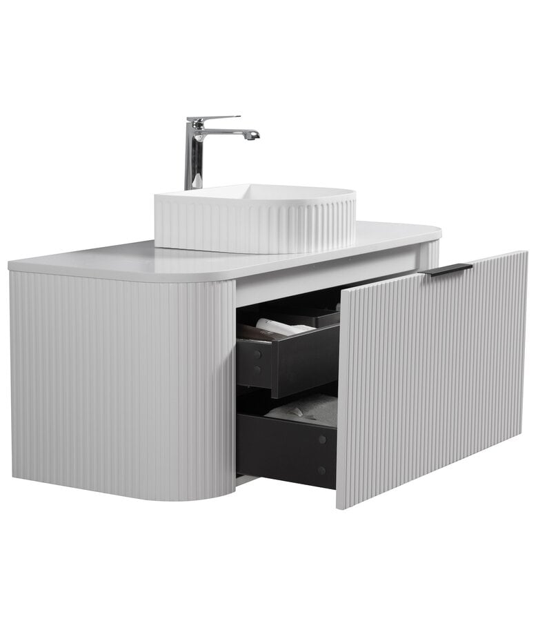 Badplaats Badkamermeubel Murcia 120cm - Wit - Met Bovenblad