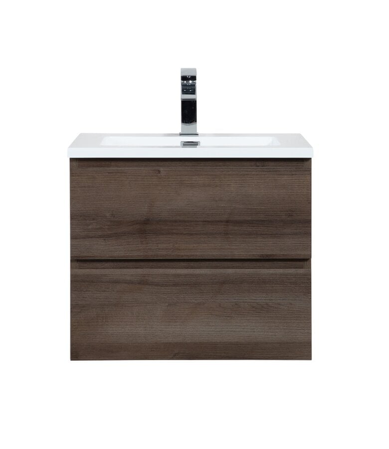 Badplaats Badkamermeubel Angela 60cm - Bruin Eiken