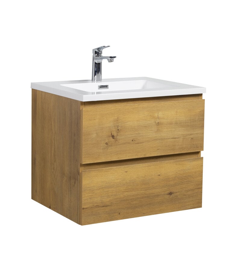 badplaats Badkamermeubel Angela 60cm - eiken