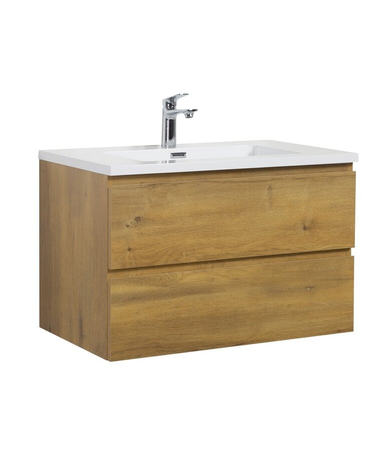 badplaats Badkamermeubel Angela 80cm - eiken