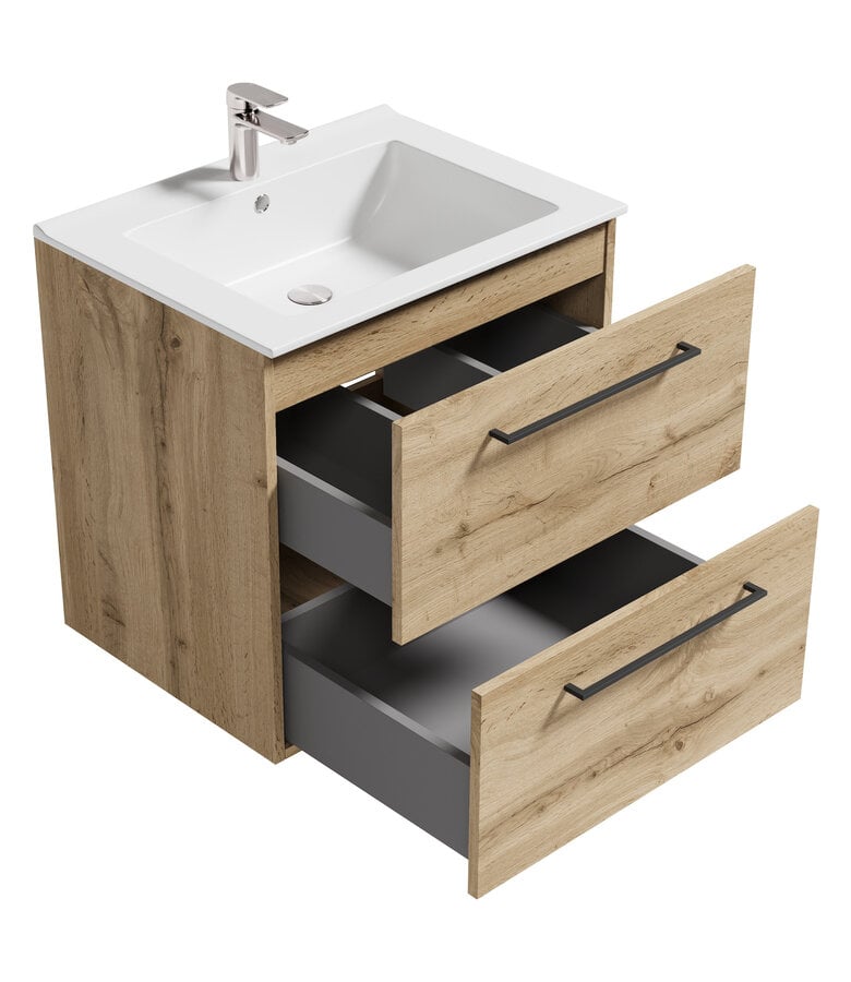 Badplaats Badkamermeubel Belem 60cm - Eiken