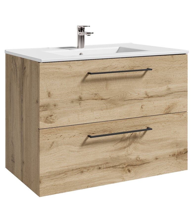 badplaats Badkamermeubel Belem 80cm - eiken