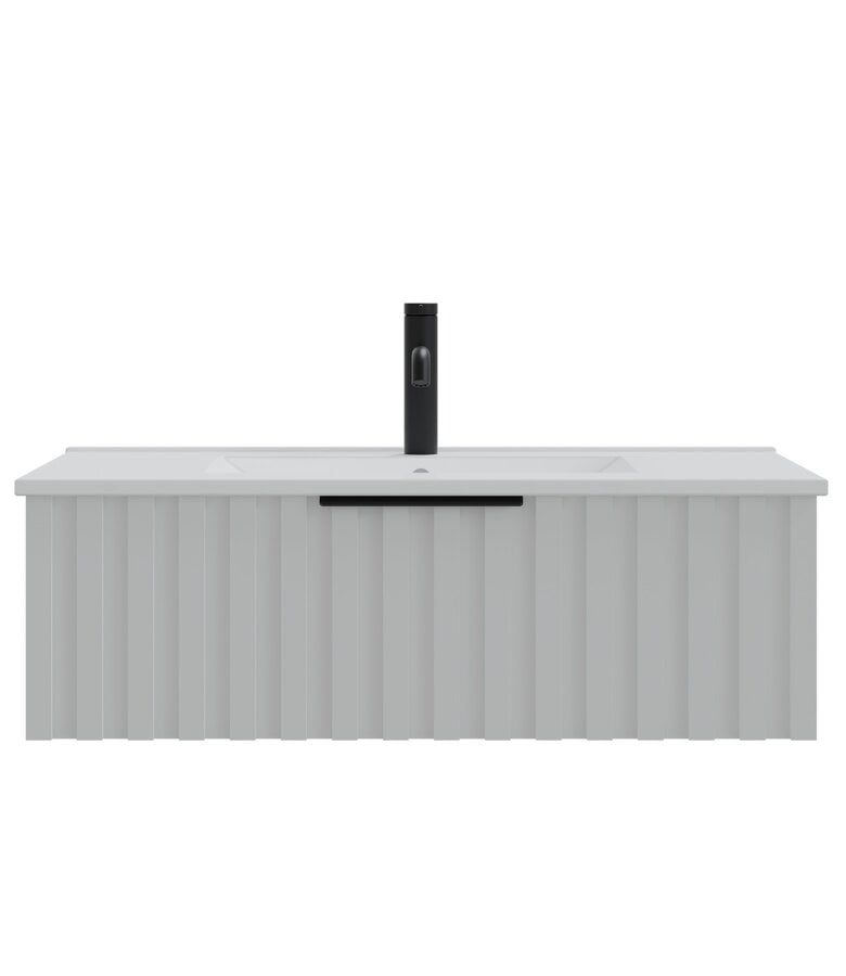 Badplaats Badkamermeubel Fraser 80cm - Wit - 1 Lade