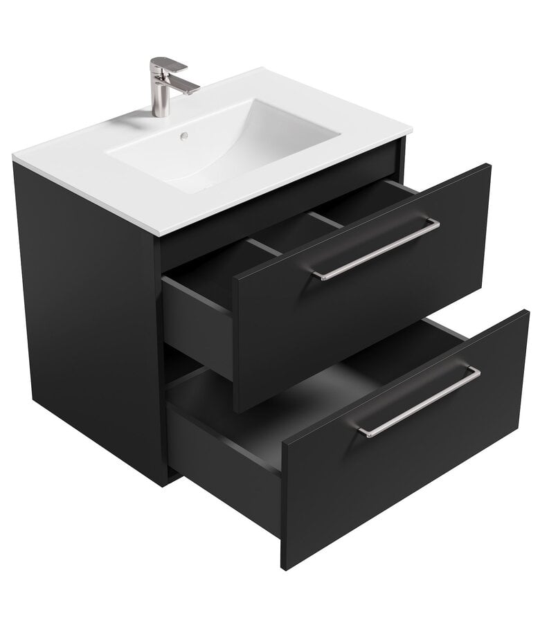 Badplaats Badkamermeubel Lana 80cm - Antraciet